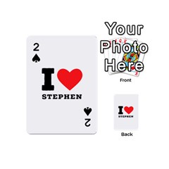 I Love Stephen Playing Cards 54 Designs (mini) by ilovewhateva