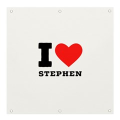 I Love Stephen Banner And Sign 4  X 4  by ilovewhateva