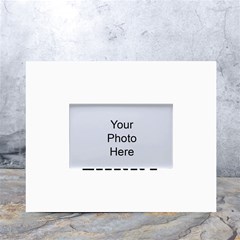 I Love Larry White Tabletop Photo Frame 4 x6  by ilovewhateva