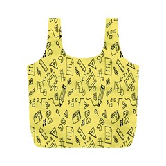 Back-to-school Full Print Recycle Bag (m) by nateshop