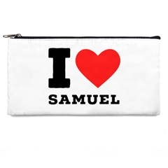 I Love Samuel Pencil Case by ilovewhateva