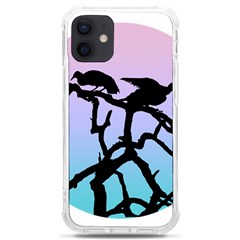 Birds Bird Vultures Tree Branches Iphone 12 Mini Tpu Uv Print Case	 by Semog4