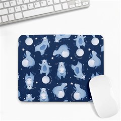 Bear Pattern Patterns Planet Animals Small Mousepad by Semog4