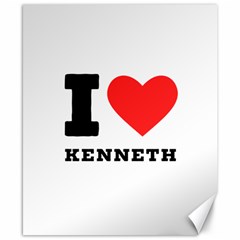 I Love Kenneth Canvas 8  X 10  by ilovewhateva