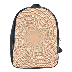 Background Spiral Abstract Template Swirl Whirl School Bag (large) by Jancukart