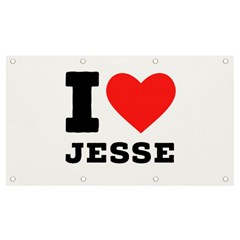 I Love Jesse Banner And Sign 7  X 4  by ilovewhateva