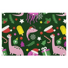 Colorful Funny Christmas Pattern Banner And Sign 6  X 4  by Semog4