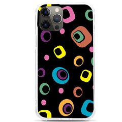 Abstract-background-retro-60s-70s Iphone 12 Pro Max Tpu Uv Print Case by Semog4