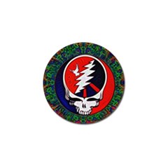 Grateful Dead Golf Ball Marker (4 Pack) by Semog4