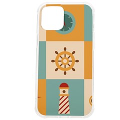 Nautical Elements Collection Iphone 12 Pro Max Tpu Uv Print Case by Semog4