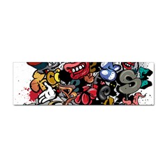 Mural Graffiti Paint Sticker Bumper (10 Pack) by Salman4z