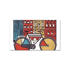 Amsterdam Graphic Design Poster Illustration Sticker (rectangular) by Salman4z