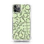 Multicolored Chemical Bond Illustration Chemistry Formula Science iPhone 11 Pro 5.8 Inch TPU UV Print Case Front