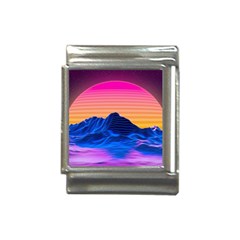 Sun Ultra Artistic 3d Illustration Sunset Italian Charm (13mm) by Salman4z