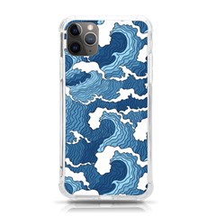 Waves Aesthetics Illustration Japanese Iphone 11 Pro Max 6 5 Inch Tpu Uv Print Case by Salman4z