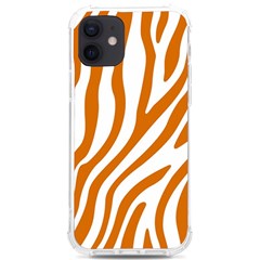 Orange Zebra Vibes Animal Print   Iphone 12/12 Pro Tpu Uv Print Case by ConteMonfrey