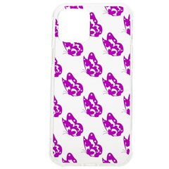 Purple Butterflies On Their Own Way  Iphone 12 Pro Max Tpu Uv Print Case by ConteMonfrey