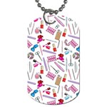 Manicure Nail Dog Tag (Two Sides) Front