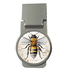 Bee Beekeeping Money Clips (round)  by Simbadda