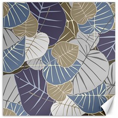 Ackground Leaves Desktop Canvas 12  X 12  by Amaryn4rt