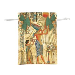 Egyptian Man Sun God Ra Amun Lightweight Drawstring Pouch (m) by Celenk