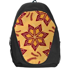 Flower Mandala Template Sketch Drawing Art Backpack Bag by Uceng