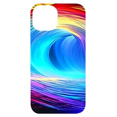 Art Fantasy Painting Colorful Pattern Design Iphone 14 Black Uv Print Case by Ravend