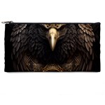 Eagle Ornate Pattern Feather Texture Pencil Case Front