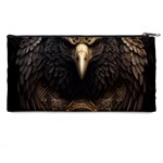 Eagle Ornate Pattern Feather Texture Pencil Case Back