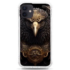 Eagle Ornate Pattern Feather Texture Iphone 12 Mini Tpu Uv Print Case	 by Ravend