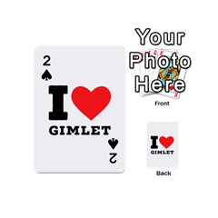 I Love Gimlet Playing Cards 54 Designs (mini) by ilovewhateva