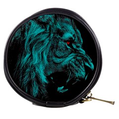 Angry Male Lion Predator Carnivore Mini Makeup Bag by Salman4z