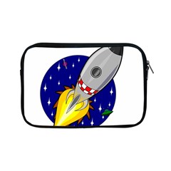 Rocket Ship Launch Vehicle Moon Apple Ipad Mini Zipper Cases by Salman4z