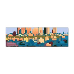 City Buildings Urban Dawn Sticker Bumper (10 Pack) by Salman4z