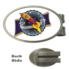 Rocket Space Clipart Illustrator Money Clips (oval)  by Salman4z