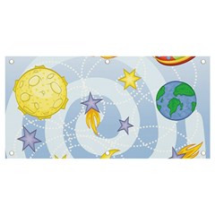 Science Fiction Outer Space Banner And Sign 4  X 2  by Salman4z