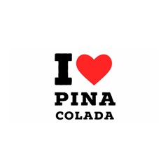 I Love Pina Colada Satin Wrap 35  X 70  by ilovewhateva