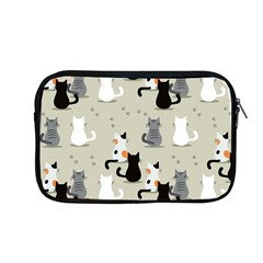 Cute Cat Seamless Pattern Apple Macbook Pro 13  Zipper Case by Salman4z