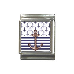 Anchor Background Design Italian Charm (13mm) by Salman4z