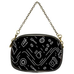 Coffee-background Chain Purse (one Side) by Salman4z