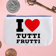 I Love Tutti Frutti Large Coin Purse by ilovewhateva