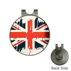 Union Jack England Uk United Kingdom London Hat Clips With Golf Markers by Ravend