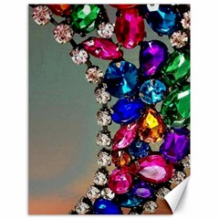 Colorful Diamonds Canvas 18  X 24  by Sparkle