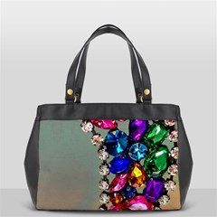 Colorful Diamonds Oversize Office Handbag (2 Sides) by Sparkle