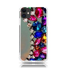 Colorful Diamonds Iphone 11 Tpu Uv Print Case by Sparkle