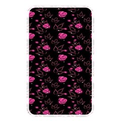 Pink Glowing Flowers Memory Card Reader (rectangular) by Sparkle