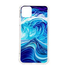 Tsunami Waves Ocean Sea Nautical Nature Water Iphone 11 Pro Max 6 5 Inch Tpu Uv Print Case by Ravend