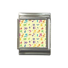 Seamless-pattern-musical-note-doodle-symbol Italian Charm (13mm) by Salman4z