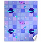 Seamless-pattern-pastel-galaxy-future Canvas 11  x 14  10.95 x13.48  Canvas - 1