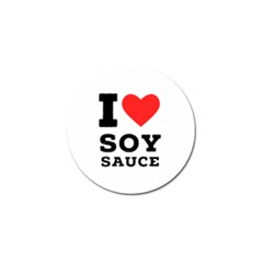 I Love Soy Sauce Golf Ball Marker (10 Pack) by ilovewhateva